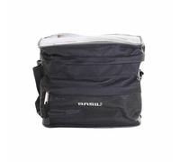 Sac velo basil mali 8l noir fixation cintre par sangles scratchs ajustables