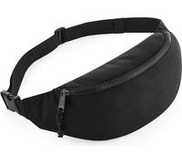 Sac ventral BagBase Uni Recycle PC4044 (taille unique) (Noir)