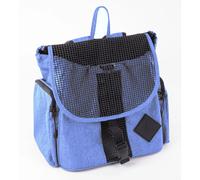 Sac ventral croisette pour chien et chat Martin Sellier Bleu TU