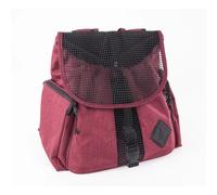 Sac ventral croisette pour chien et chat Martin Sellier Rouge TU