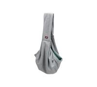 Junior sac ventral - 22 × 20 × 60 cm, gris clair/menthe