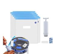 Sac vide filament - Stockage 'étanchéité résistant l'humidité, packs refermables la poussière pour bobines 'imprimante 3D | Kit 'aspirateur commande 'humidité avec pompe main, clips 'ét