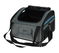 Sac voiture - KERBL - Vacation - Gris/bleu - 44x35x30 cm - Laisse courte intégrée