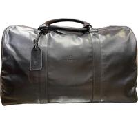 Sac Voyage Cuir Noir - Hexagona