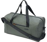 Sac Weekender 40 vert dark olive | Sac de voyage en tarpaulin hydrofuge, poches intérieures et extérieures, volume 40 l et poids 720 g