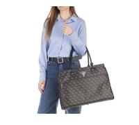 Sac Weekender GUESS Jesco Femme Marron Logo 4G 3 Compartiments 46x33x20