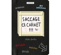 Saccage ce carnet !!!