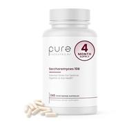 Saccharomyces Boulardii (10 milliards de probiotiques CFU par portion) - 240 capsules végétales résistantes aux acides | Souche brevetée étudiée cliniquement | Sans lactose | Qualité pharmaceutique |
