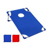 sacde Haricot Toss Game - Ensemble de Cartes de Cornhole léger, kit Portable de l'économie d'espace | Target de Sade Haricot Pliant avec Sade Transport, Jouet extérieur intérieur, Jeu de Plage de