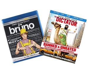 Sacha Baron Cohen Blu-ray Double Feature Comedy Collection: Bruno / The Dictator (Unrated & Theatrical Version) [Bluray]