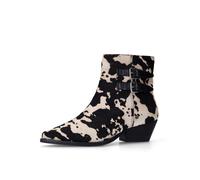 SACHA Bottes de cowboy noir / blanc, Taille 37