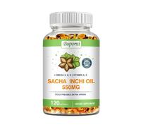 Sacha Inchi Oil 550 mg (120 capsules) Complément alimentaire, système immunitaire, cœur, cholestérol