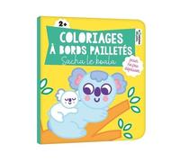Coloriages à bords pailletés - Sacha le koala