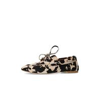 SACHA Mocassin beige / noir, Taille 39