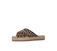 SACHA Mule beige clair / caramel / noir, Taille 42