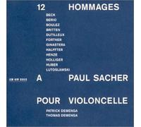 Sacher - 12 Hommages a Paul Sacher for Cello