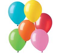 Sachet 100 ballons Ø28 cm, couleurs assorties