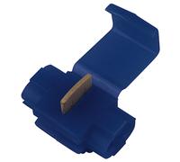Sachet 100 connect. rapide bleu BUISARD - 712327