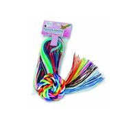 Folia Fils de scoubidou plastique - Lot de 100 - 1,8 mm x 100 cm - Assortis