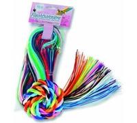 Folia Fils de scoubidou plastique - Lot de 100 - 1,8 mm x 100 cm - Assortis
