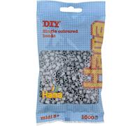 HAMA - 207-17 - Loisirs créatifs - Perles et bijoux - Sachet 1000 perles - Gris
