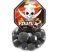 Sachet 20 billes verre + 1 calot Pirates - Generique - Mixte - A partir de 3 ans