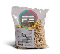Sachet 200 Fiala - Embase Cheville Pontet Diamètre 6 pour Fibre Optique et câble éléctrique (IVOIRE)