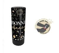 Sachet 4 mini canons confettis "bonne annee"