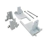 Sachet 5 paires de pattes pour seuil REH 60 RT-NA avec mousses + vis - ral 7035 - RED60-L10-S