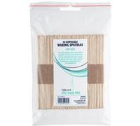 Sibel Spatules visage en bois jetables 11 cm – Sachet de 50 pièces