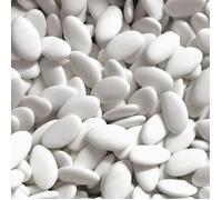 Sachet 500g dragées Chocolat 40%, Blanc intérieur 40%