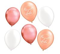 Sachet 6 ballons baby shower fille