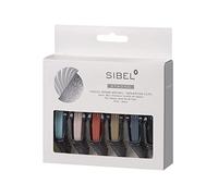 Sachet 6 pinces puissantes 9 cm Strong Colorées