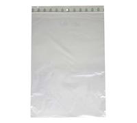 Sachet à Fermeture Pression Zip en Plastique Transparent 30% Recyclé 230x320 mm Adaptés aux Réglementations REP et LUCID lot de 500