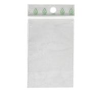 Sachet à Fermeture Pression Zip en Plastique Transparent 30% Recyclé 40x60 mm Adaptés aux Réglementations REP et LUCID lot de 1000