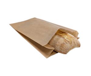 Sachet à soufflet, 200 x 70 x 360 mm, blanc