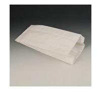 PAPSTAR Sachet à soufflet en papier, blanc