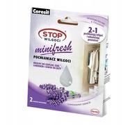 Sachet anti-humidité - Ceresit - Lavender 2x50g - Absorbeur d'humidité garde-robe placard petit espace