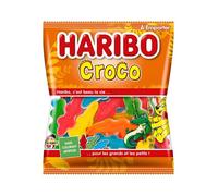 Sachet Bonbons Haribo Croco - 120 g - Multicolore