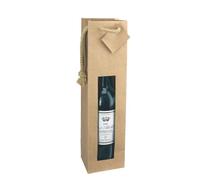 Sachet bouteille kraft naturel