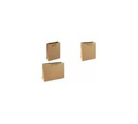 Sachet cadeau 'Kraft' brun, moyen