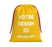 Sachet Cadeau Personnalisable PersonnaliséE Avec Photo Texte Image Sac Cadeau Personnalisé RéUtilisable Pochette Cadeau Noel Noel Pour Anniversaire, NoëL, FêTe Ou Cadeaux D’InvitéS S