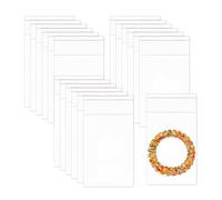 Sachet Cellophane de Plastica Transparent 500pcs 5 x 8cm Petit Refermables Stockage Pochette Sacchetto con Richiudibili Auto-Adhésifs OPP Emballage Cadeau avec Fermeture pour Pilules Bijoux Bonbons