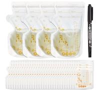 Sachet Conservation Lait Maternelle,30 pièces,Sac Congelation Lait Maternel,250ml Conservation Lait Maternel Pré-stérilisés,Sachet Lait Maternel,Sac Isotherme Lait Maternel