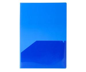 Sachet de 10 chemises double poche polypropylène souple 2/10e - A4 ou A3 - Couleurs assorties