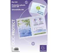 Exacompta Sachet de 10 étuis 4 faces en polypropylène 30/100 ème. Format 30 X 21 cm.