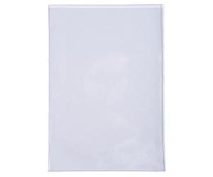 Sachet de 10 étuis de protection simples PVC Haute Qualité 30/100e - A5 - Cristal