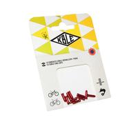 Sachet de 10 pièces embout de câble dérailleur câble Transfil Rouge