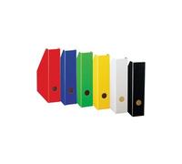 Elba 100206706 M Star Lot de 10 Pochettes-Coin A4 PVC Lisse Bleu