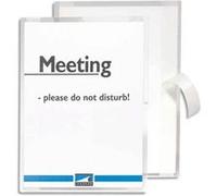 Sachet de 10 pochettes de plastification adhésives pour affichage A4 - L24,6 x 33,5 cm G